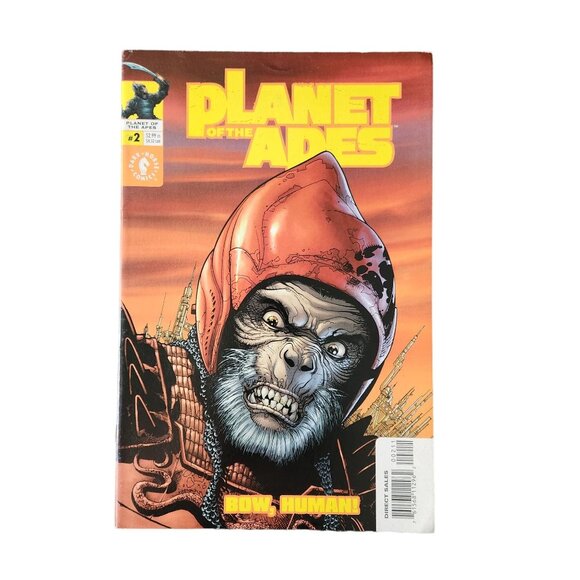 Dark Horse Planet Of The Apes #2 2001 Comic Book Collector Bagged Boarded - Picture 1 of 3